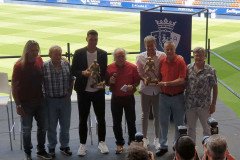 Trofeo veteranos Osasuna para Sergio Herrera y Aitor Fernández