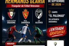 XVIII Torneo Hermanos Glaria 13 sept 2026
