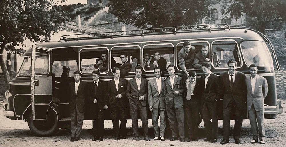 osasuna bus años 60